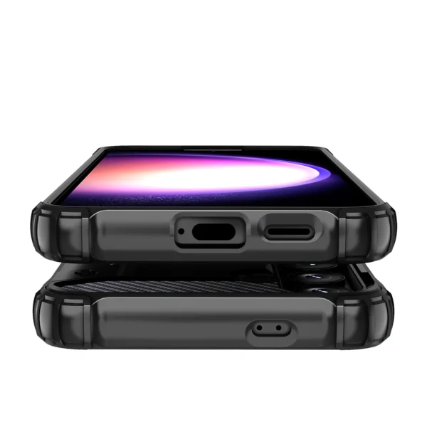 Hybrid Armor Case for Samsung Galaxy A16 / A16 5G Armored Hybrid Case - Blackeng