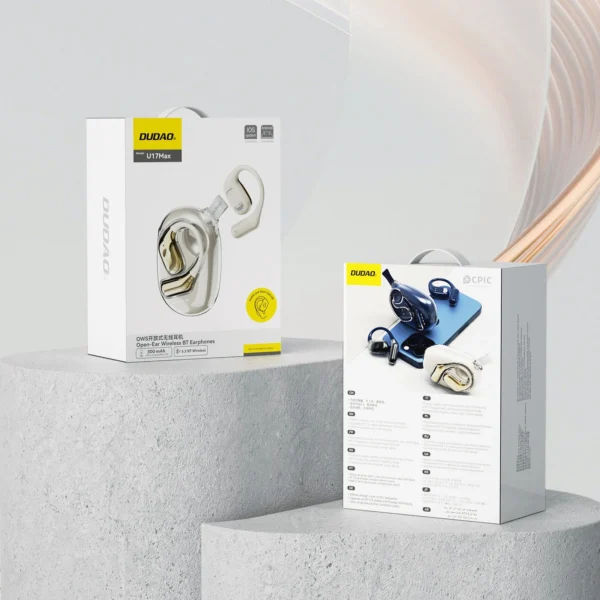 Dudao U17Max OWS Bluetooth Headset - Whiteeng