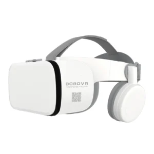 VR 3D Glasses for Phone BoboVR Z6 with Headphones - Whiteeng