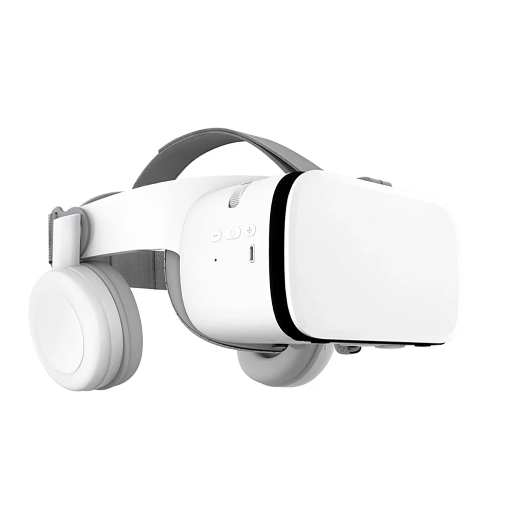 VR 3D Glasses for Phone BoboVR Z6 with Headphones - Whiteeng