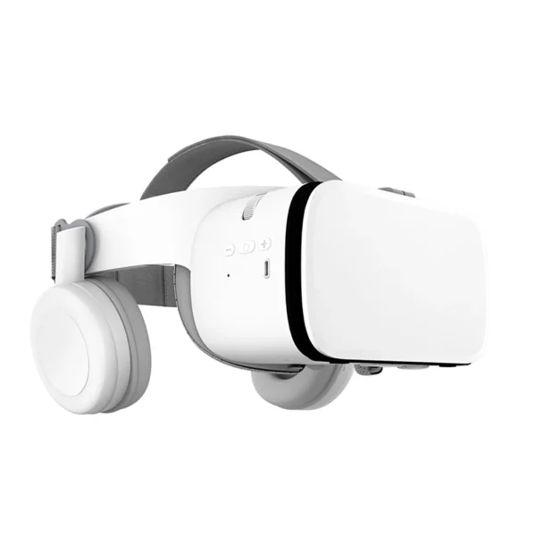 VR 3D Glasses for Phone BoboVR Z6 with Headphones - Whiteeng