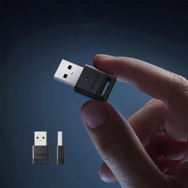 Ugreen CM591 USB-A Bluetooth 5.3 Adapter - Blackeng