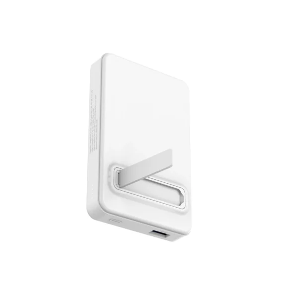 Powerbank Wozinsky WLWP-10KA0Y3WS 22.5W PD Qi2 10000 mAh, with stand, 1x USB-A, 1x USB-C - whiteeng