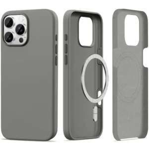 Tech-Protect Silicone MagSafe Case for iPhone 16 Pro Max - Grayeng