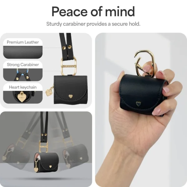 Spigen Cyrill Mini Bag for AirPods 4 - Blackeng