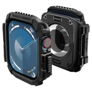 Spigen Rugged Armor Case for Apple Watch 10 46mm - Blackeng