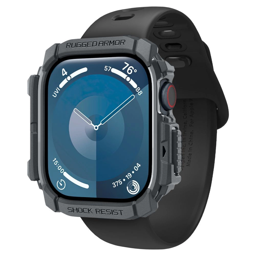 Spigen Rugged Armor Case for Apple Watch 10 46mm - Grayeng