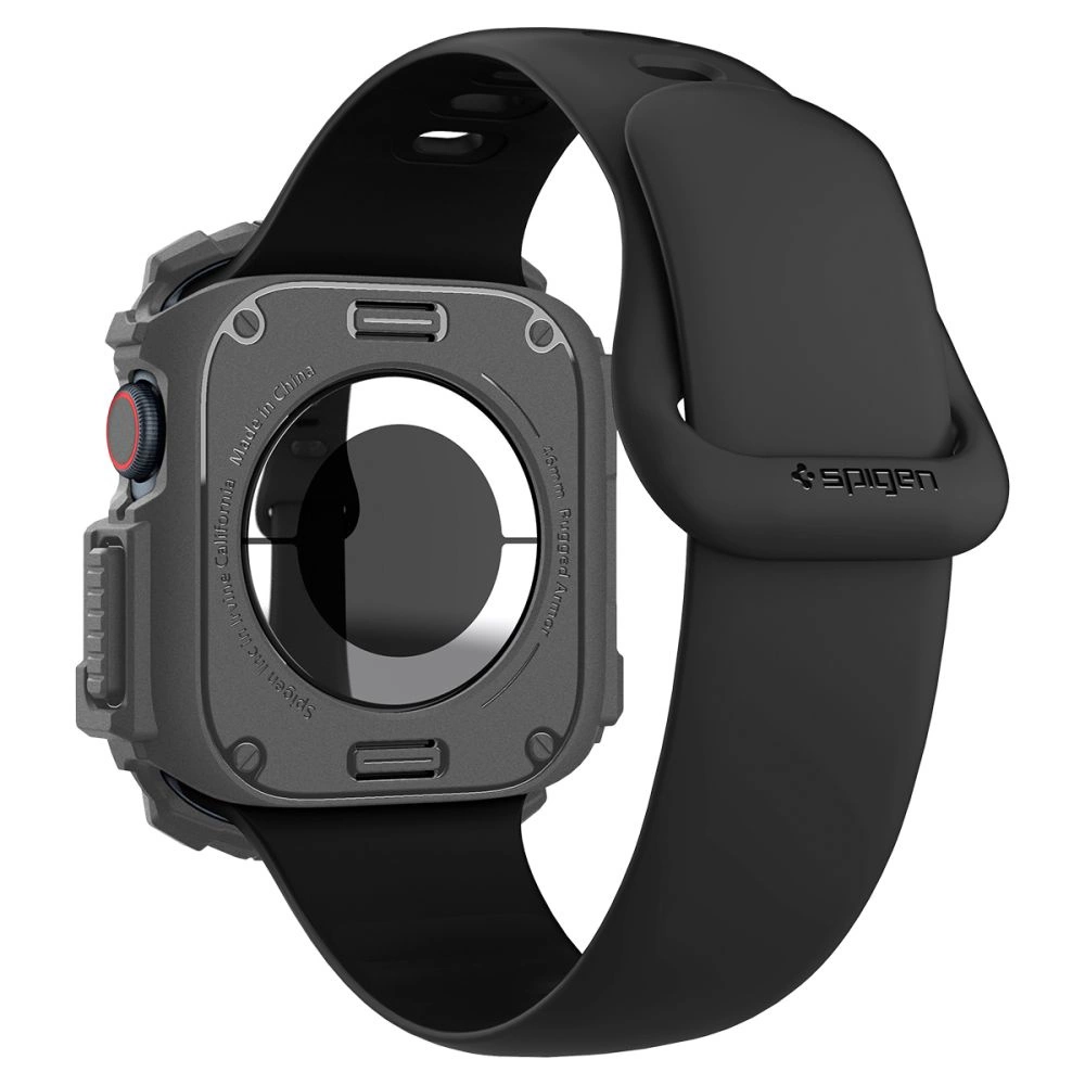 Spigen Rugged Armor Case for Apple Watch 10 46mm - Grayeng