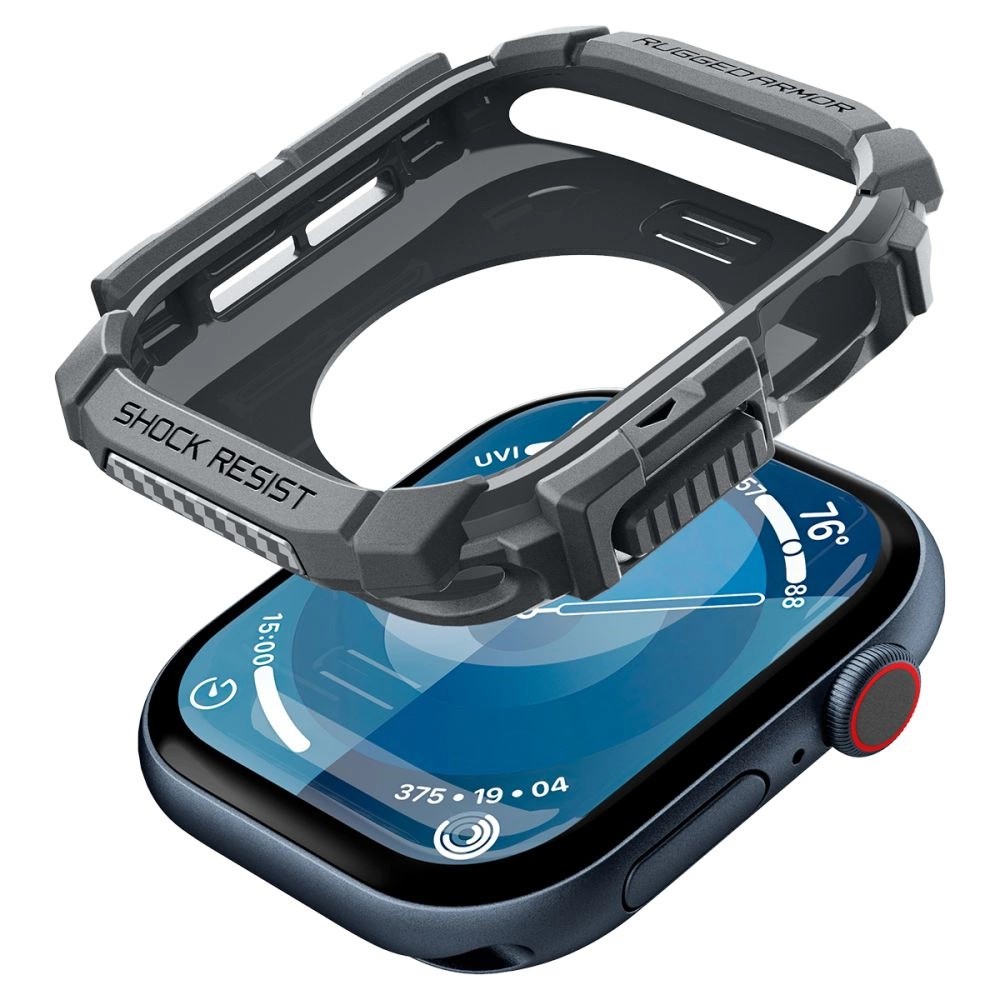 Spigen Rugged Armor Case for Apple Watch 10 46mm - Grayeng