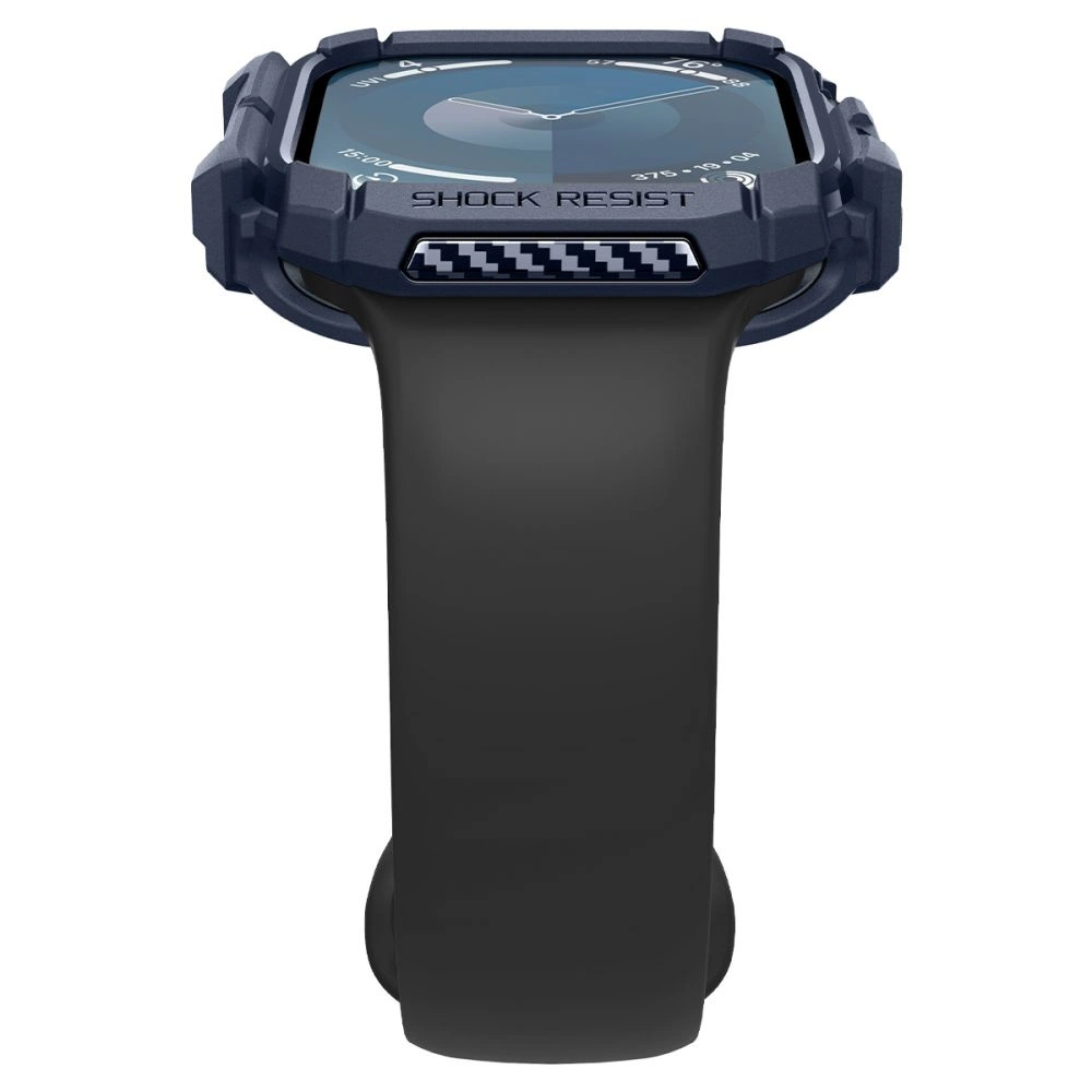 Spigen Rugged Armor Case for Apple Watch 10 46mm - Navy Blueeng