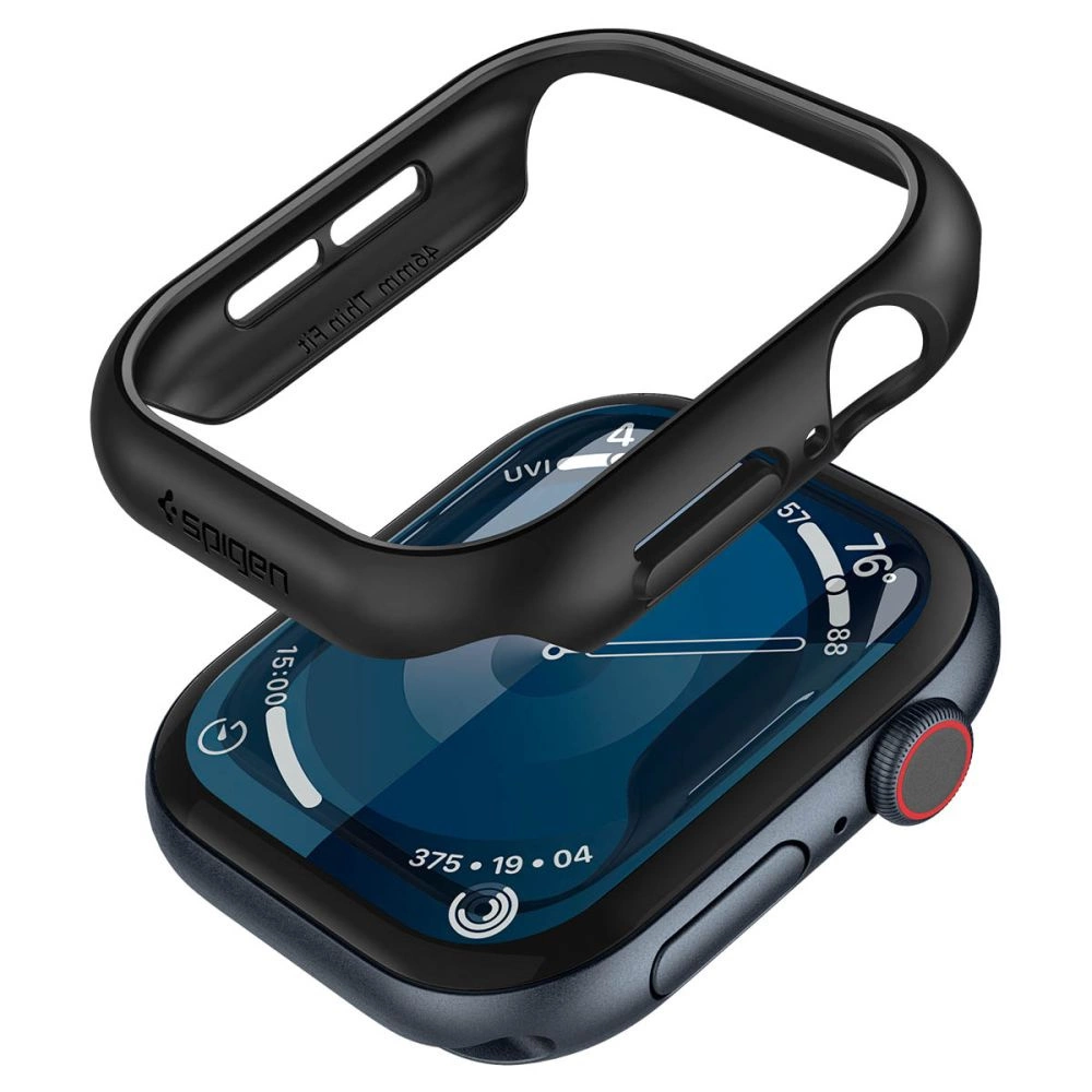 Spigen Thin Fit Case for Apple Watch 10 46mm - Blackeng