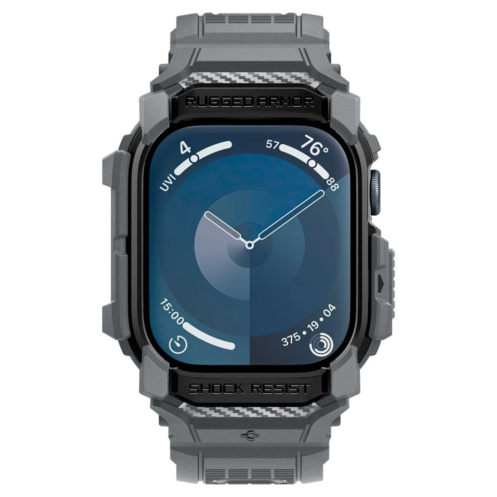 Spigen Rugged Armor Case for Apple Watch 10 46mm - Grayeng