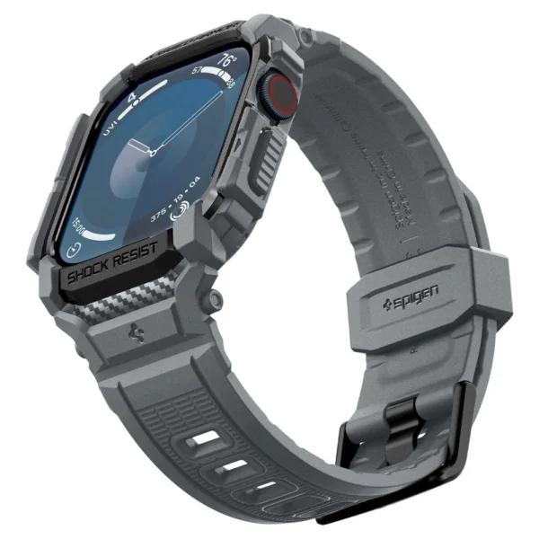 Spigen Rugged Armor Case for Apple Watch 10 46mm - Grayeng