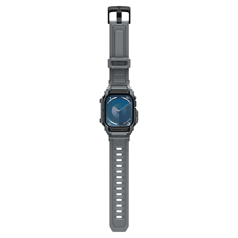 Spigen Rugged Armor Case for Apple Watch 10 46mm - Grayeng