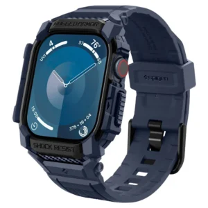 Spigen Rugged Armor "Pro" Apple Watch Strap 46mm - Blueeng