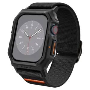 Spigen Lite Fit "PRO" Strap for Apple Watch 10 46mm - Blackeng