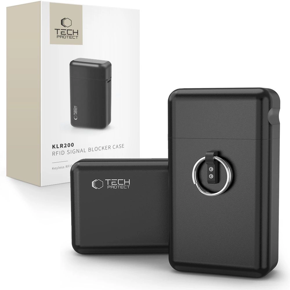 Tech-Protect KLR200 Metal Car Key Case RFID Blocking - Blackeng
