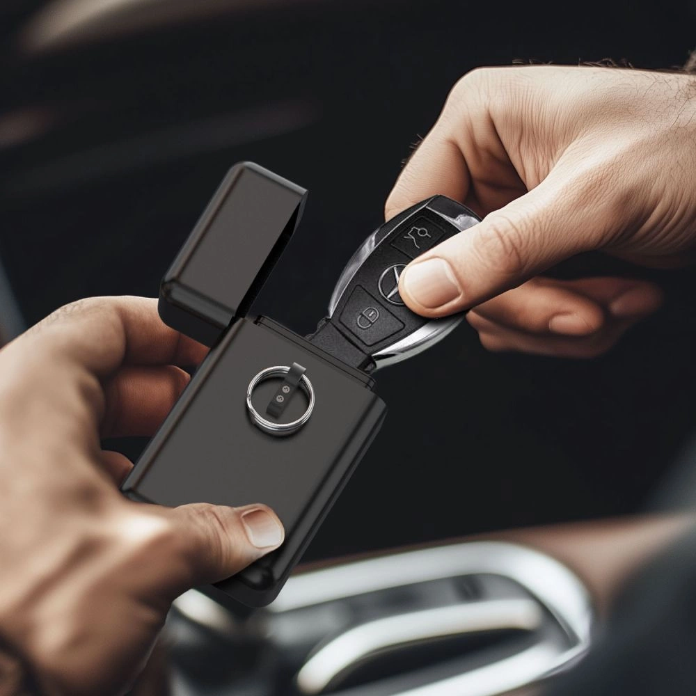 Tech-Protect KLR200 Metal Car Key Case RFID Blocking - Blackeng