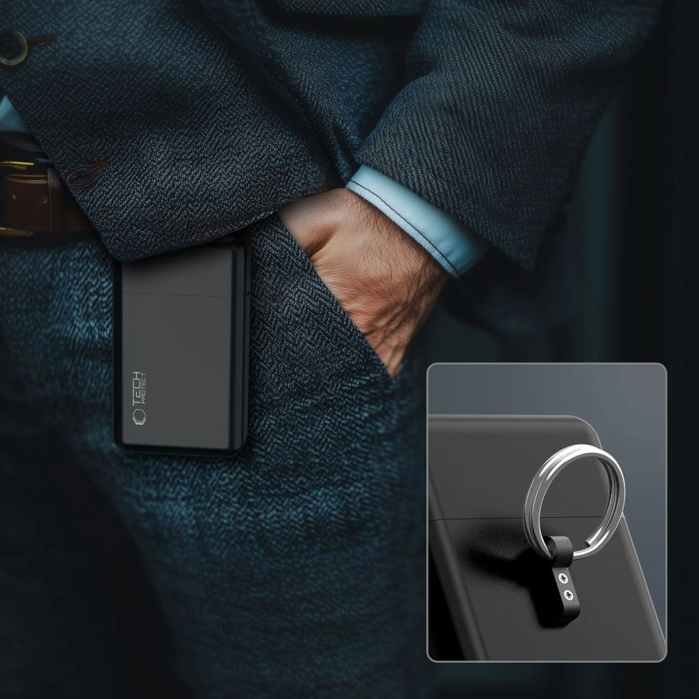 Tech-Protect KLR200 Metal Car Key Case RFID Blocking - Blackeng