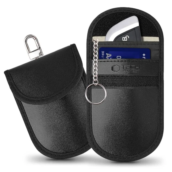 Tech-Protect KLR100 RFID Blocking Car Key Case - Blackeng