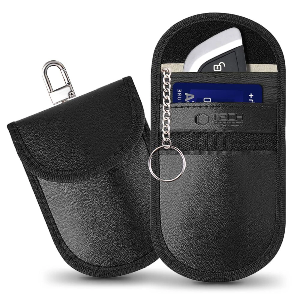 Tech-Protect KLR100 RFID Blocking Car Key Case - Blackeng