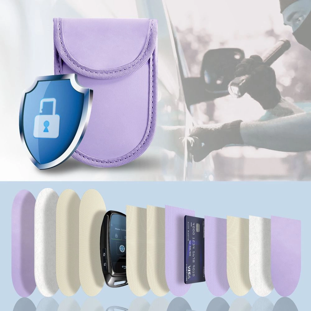Tech-Protect KLR100 RFID Blocking Car Key Case - Purpleeng