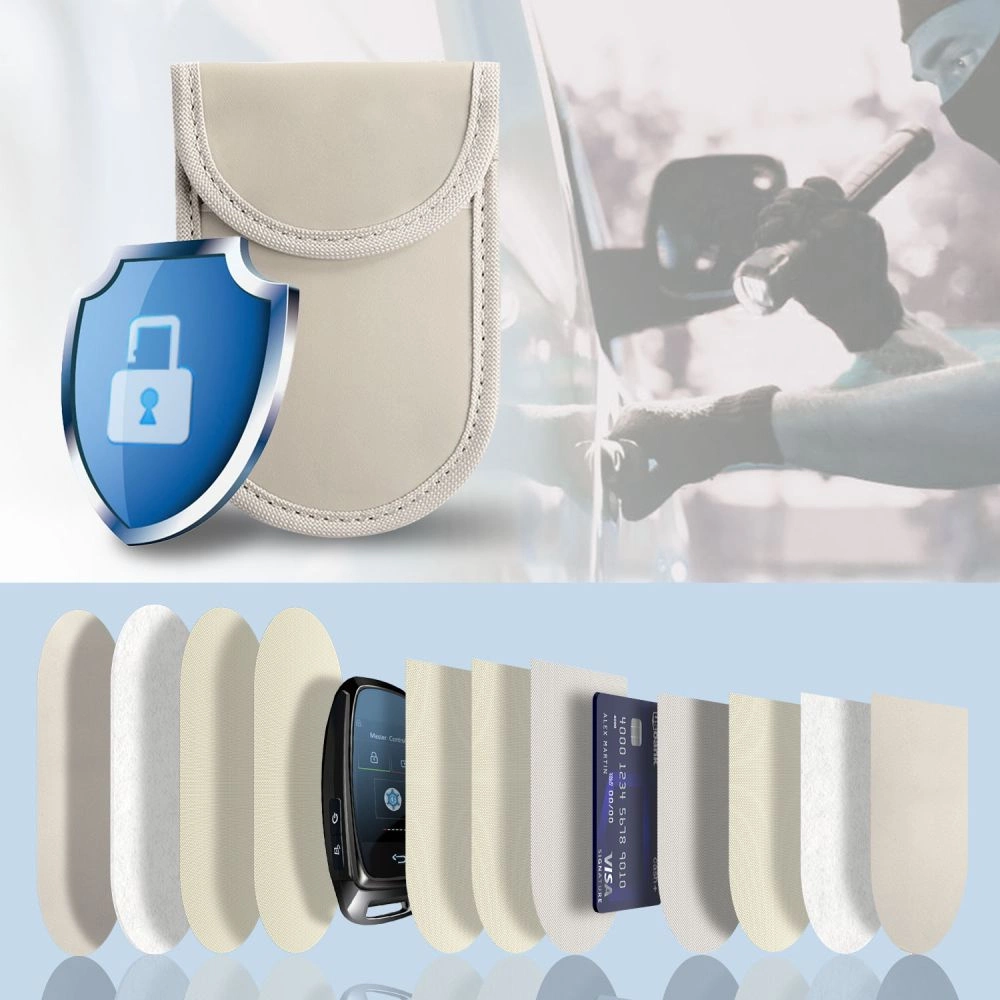 Tech-Protect KLR100 RFID Blocking Car Key Case - Beigeeng