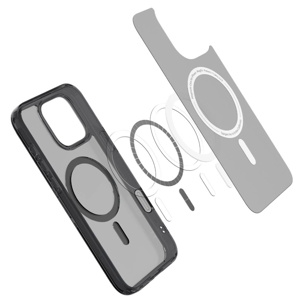 Spigen Ultra Hybrid "T" MagSafe Case for iPhone 16 Pro Max - Blackeng