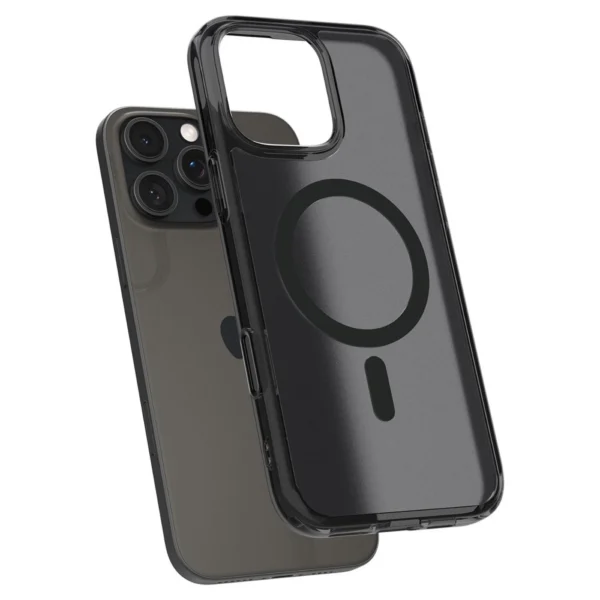 Spigen Ultra Hybrid "T" MagSafe Case for iPhone 16 Pro Max - Blackeng