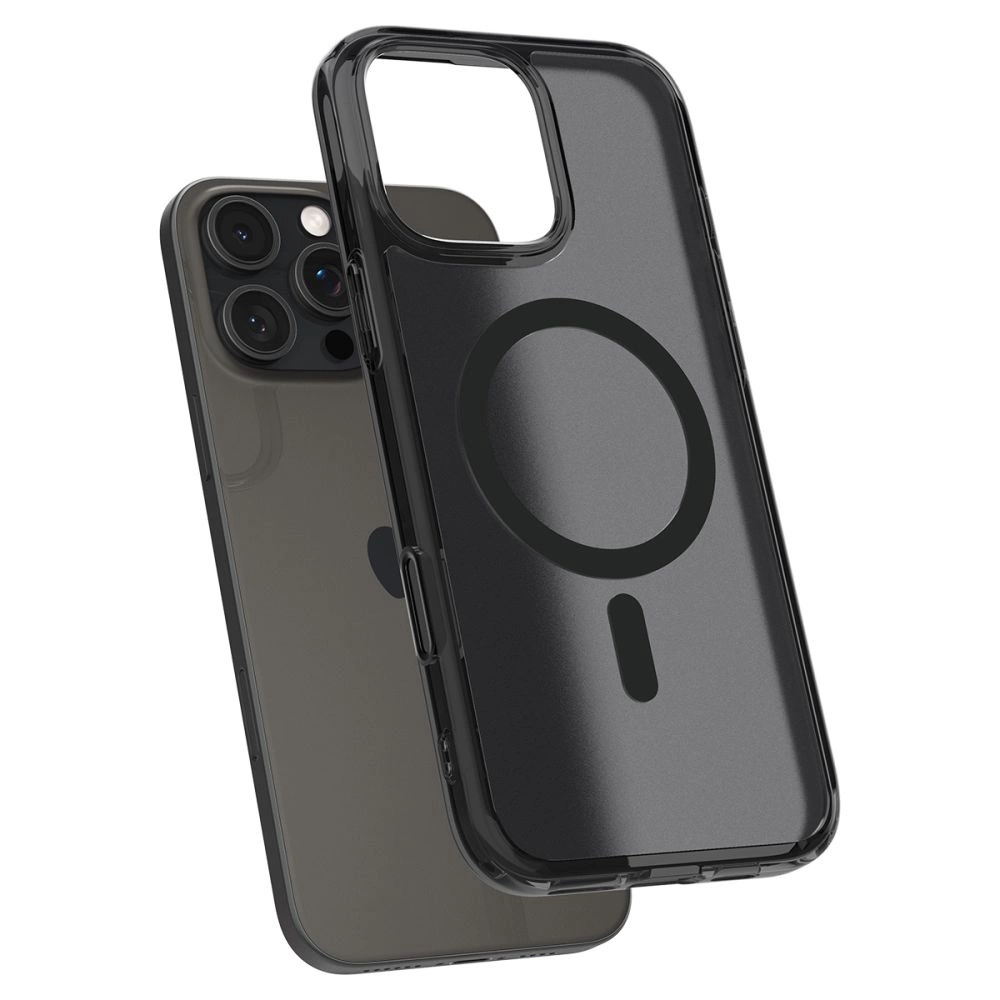 Spigen Ultra Hybrid "T" MagSafe Case for iPhone 16 Pro Max - Blackeng