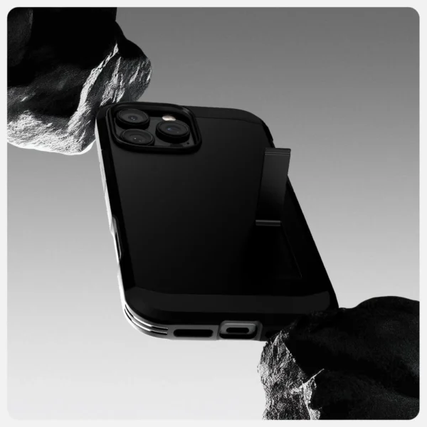 Spigen Tough Armor "T" MagSafe case for iPhone 16 Pro - blackeng