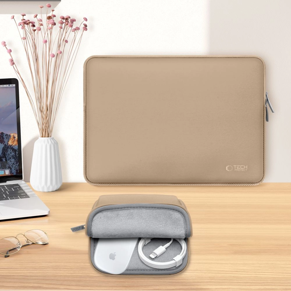 Tech-Protect Neoslim 13-14" Laptop Bag - Beigeeng