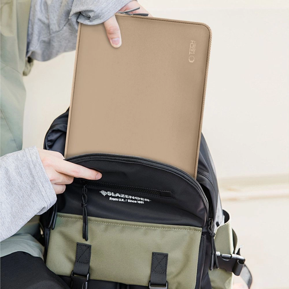 Tech-Protect Neoslim 13-14" Laptop Bag - Beigeeng