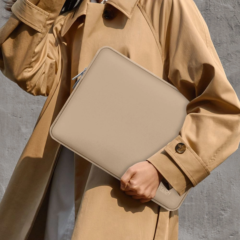 Tech-Protect Neoslim 15-16" Laptop Bag - Beigeeng
