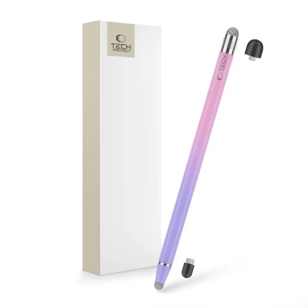 Tech-Protect USP100 4-TIP Touch Stylus Passive Pen - Purpleeng