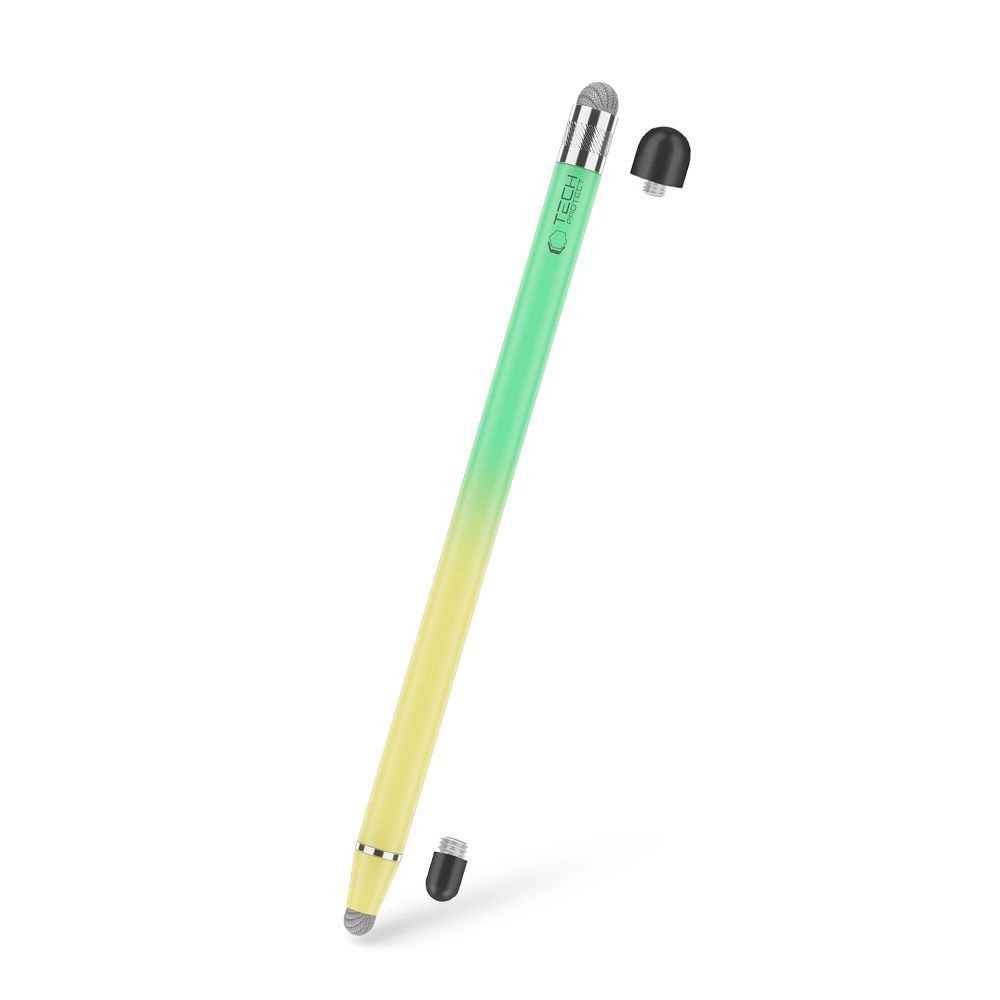 Tech-Protect USP100 4-TIP Touch Stylus Passive Pen - Green-Yelloweng