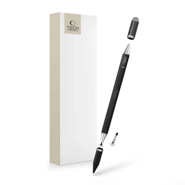 Tech-Protect USP200 3-TIP Stylus Passive Pen - Blackeng