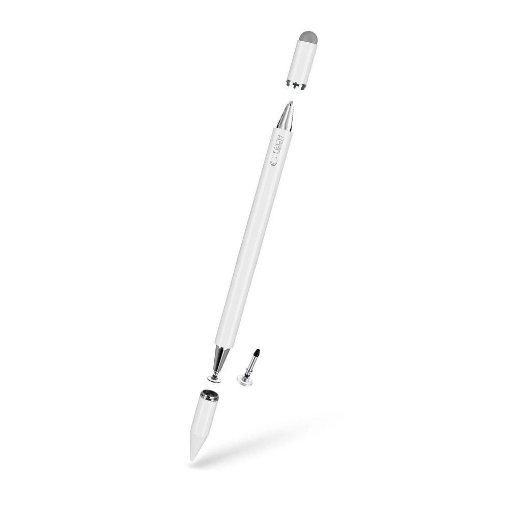Tech-Protect USP200 3-TIP Stylus Passive Pen - Whiteeng