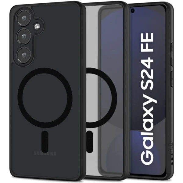 Tech-Protect MagMat MagSafe Case for Samsung Galaxy S24 FE - Blackeng