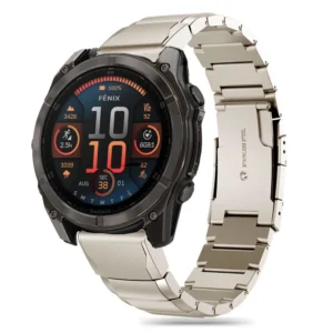 Tech-Protect SteelBand Bracelet for Garmin Fenix 5 / 6 / 6 PRO / 7 / 8 (47 MM) / E - Titaniumeng
