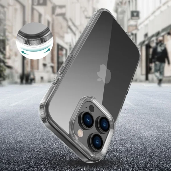 Tech-Protect FlexAir Hybrid Case for Samsung Galaxy S24 FE - Transparenteng