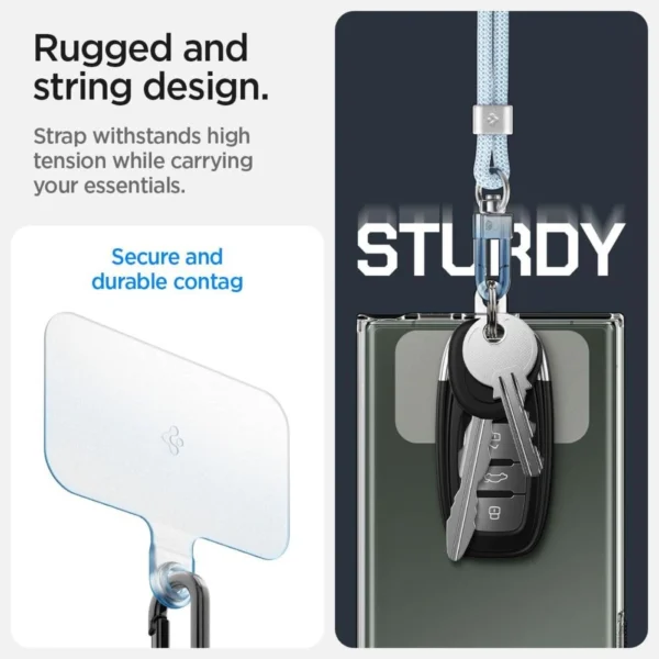 Spigen Universal Set Lanyard and Pendant - Blueeng