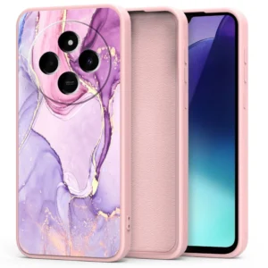 Tech-Protect Icon Case for Xiaomi Redmi 14C / Poco C75 - Marbleeng