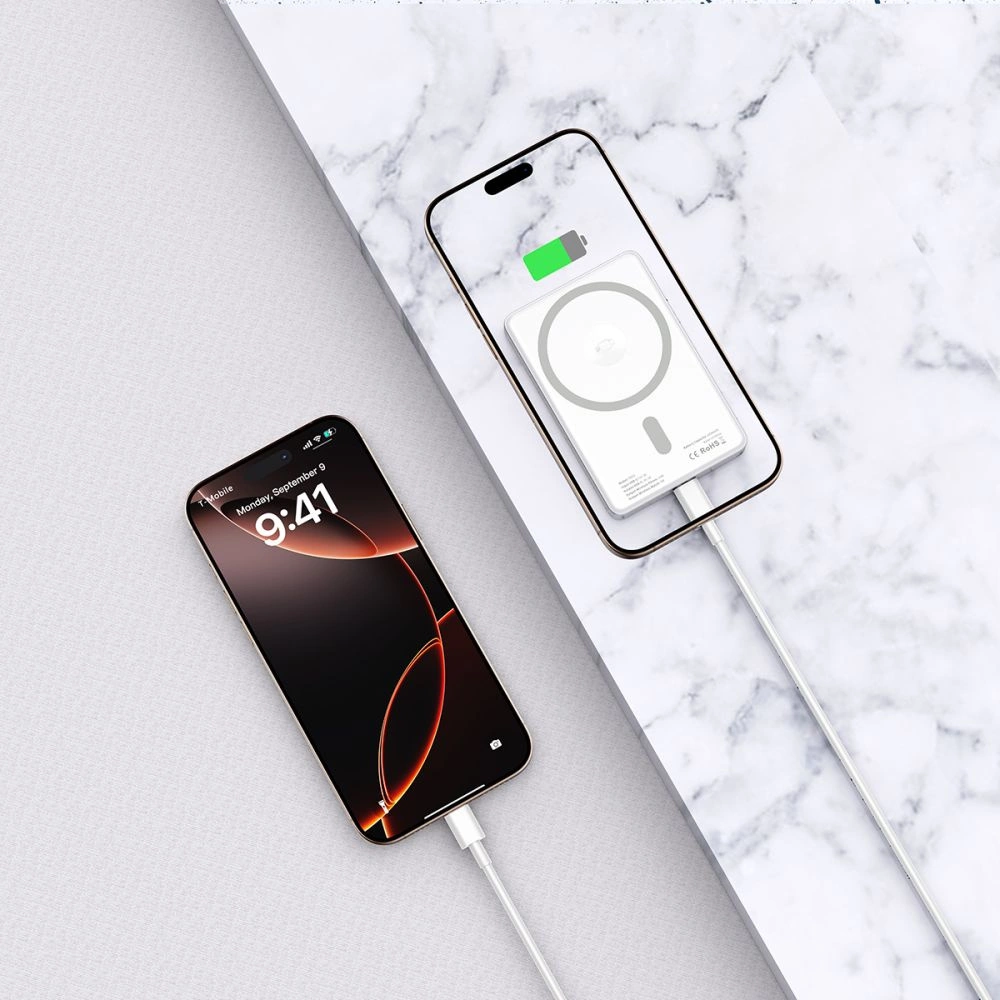 Powerbank Tech-Protect PB33 LifeMag MagSafe 5000mAH - silvereng