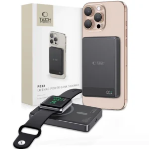 Tech-Protect PB33 LifeMag MagSafe 5000mAH powerbank - blackeng