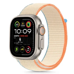 Tech-Protect Nylon Apple Watch Strap 40/41/42mm Beigeeng