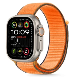 Tech-Protect Nylon Strap for Apple Watch 40/41/42mm Orangeeng