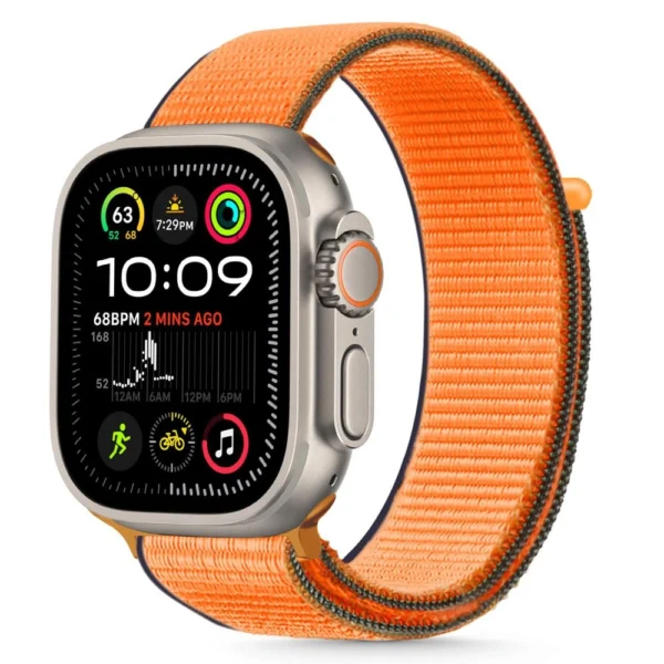 Tech-Protect Nylon Strap for Apple Watch 40/41/42mm Orangeeng