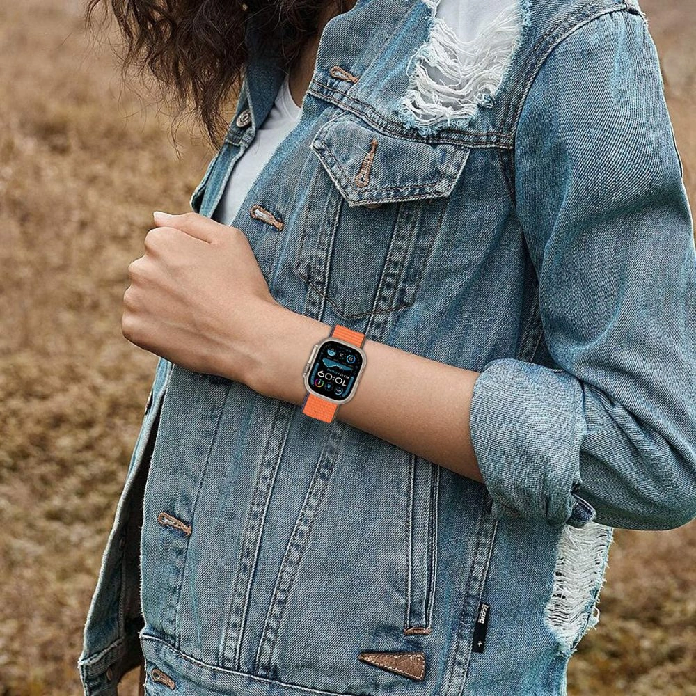Tech-Protect Nylon Strap for Apple Watch 40/41/42mm Orangeeng