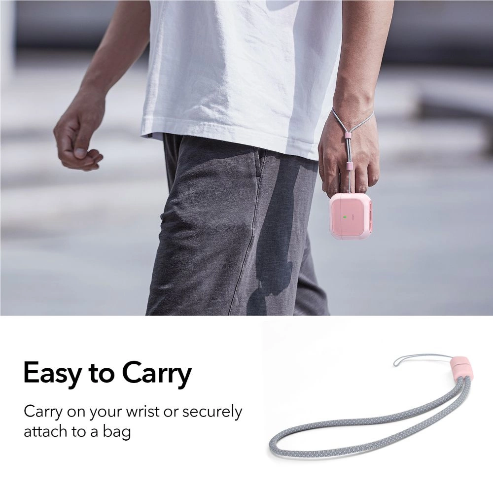 ESR Orbit Halolock MagSafe case for AirPods 4 - pinkeng